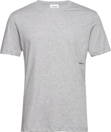 Coffey T-Shirt T-shirts Short-sleeved Grå Soulland*Betinget Tilbud