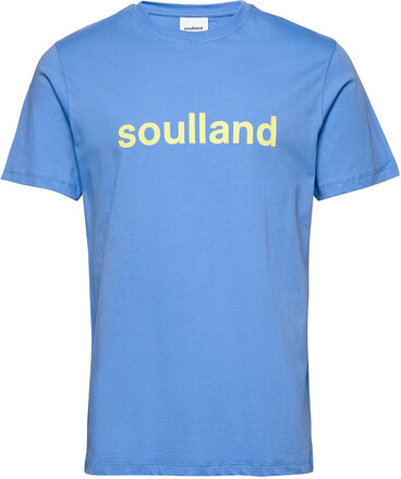 Chuck T-Shirt T-shirts Short-sleeved Blå Soulland*Betinget Tilbud