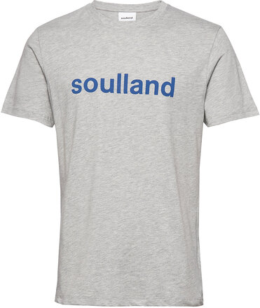 Chuck T-Shirt T-shirts Short-sleeved Grå Soulland*Betinget Tilbud