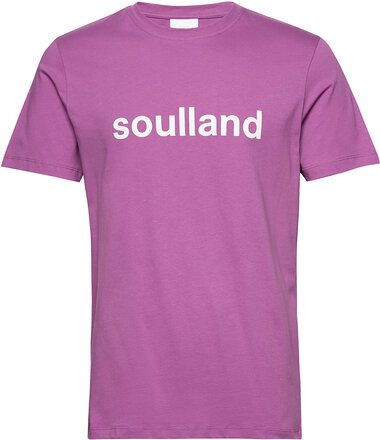 Chuck T-Shirt T-shirts Short-sleeved Lilla Soulland*Betinget Tilbud