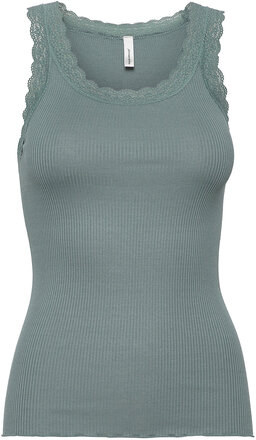 Sc-Sarona T-shirts & Tops Sleeveless Blå Soyaconcept*Betinget Tilbud