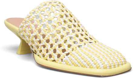 Firma Shoes Mules & Slip-ins Heeled Mules Yellow Sportmax