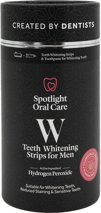 Spotlight Oral Care Men's Teeth Whitening Strips Beauty WOMEN Home Oral Hygiene Teeth Whitening Nude Spotlight Oral Care*Betinget Tilbud