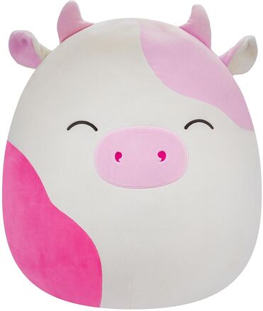 Squishmallows 40 Cm P18 Caedyn Cow Toys Soft Toys Stuffed Animals Pink Squishmallows