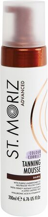 Adv Cc Tanning Mousse Dark Beauty Women Skin Care Sun Products Self Tanners Mousse Nude St. Moriz