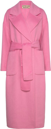 Wool Mix Coat Designers Coats Winter Coats Pink Stella Nova