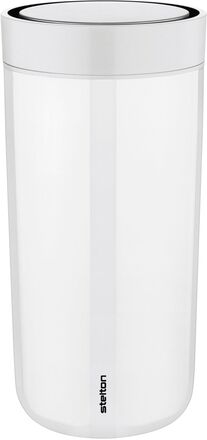 To Go Click Termokop 0.4 L. Chalk Home Tableware Cups & Mugs Thermal Cups White Stelton