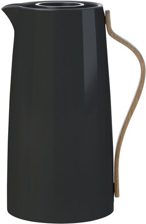 Emma Termokande, Kaffe 1.2 L. Black Home Tableware Jugs & Carafes Thermal Carafes Black Stelton