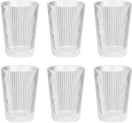 Pilastro Drikkeglass 0.33 L. Clear Home Tableware Glass Drinking Glass Nude Stelton*Betinget Tilbud