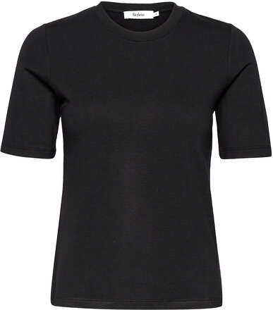 Chambers Top T-shirts & Tops Short-sleeved Svart Stylein*Betinget Tilbud