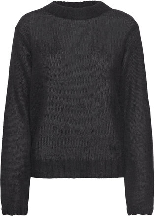 Nolan Sweater Designers Knitwear Jumpers Black Stylein