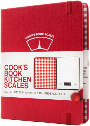 Cook's Book Scales Home Kitchen Kitchen Appliances Kitchen Scales Red Suck UK