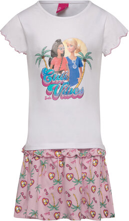 Ensemble Sets Sets With Short-sleeved T-shirt Pink Barbie