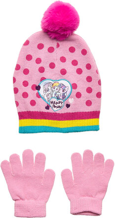 Set Cap + Glooves Accessories Winter Accessory Set Pink My Little Pony