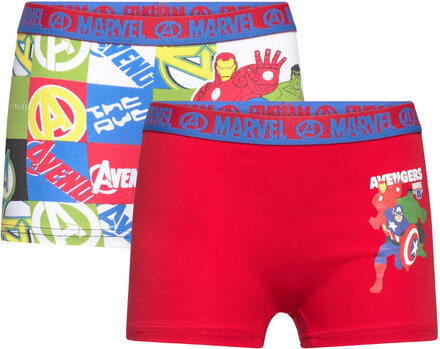 Lot Of 2 Boxers Night & Underwear Underwear Underpants Multi/patterned Marvel