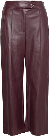 Joy Trousers Leather Leggings/Bukser Lilla SUNCOO Paris*Betinget Tilbud