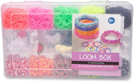 Loomlåda Xl Limited Edition 27,5 X 16,5 X 5,5 Cm Toys Creativity Drawing & Crafts Craft Jewellery & Accessories Multi/patterned Suntoy