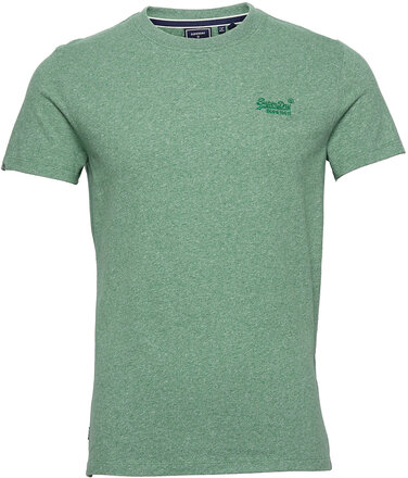 Vintage Logo Emb Tee T-shirts Short-sleeved Grønn Superdry*Betinget Tilbud