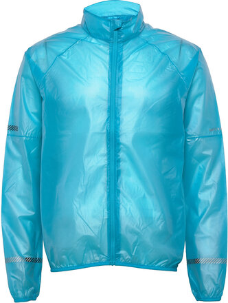 Run Membrane Jacket Outerwear Rainwear Rain Coats Blå Superdry*Betinget Tilbud