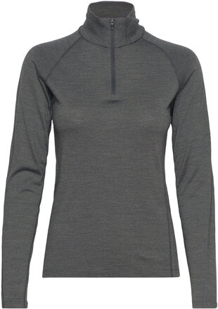 W Base 1/4 Zip 230 Base Layer Tops Grå Super.natural*Betinget Tilbud