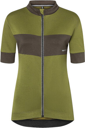 W Grava Jersey T-shirts & Tops Short-sleeved Kakigrønn Super.natural*Betinget Tilbud