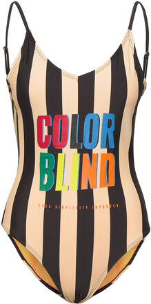 W. Colorblind Swimsuit Baddräkt Badkläder Multi/patterned Svea