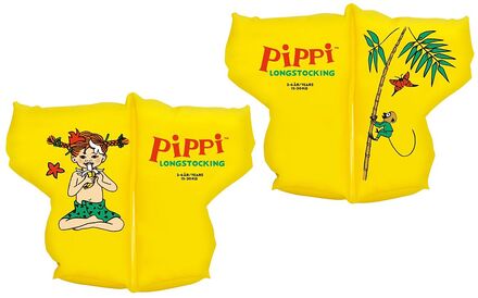 Pippi Arm Rings Toys Bath & Water Toys Water Toys Swim Rings Gul Swimpy*Betinget Tilbud