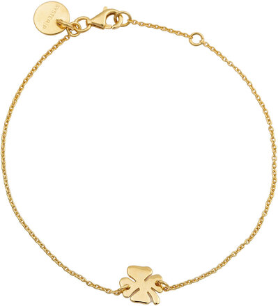 Bring Me Luck Bracelet Gold Accessories Jewellery Bracelets Chain Bracelets Gull Syster P*Betinget Tilbud