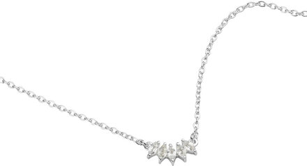 Theodora Bracelet Silver White Accessories Jewellery Bracelets Chain Bracelets Silver Syster P