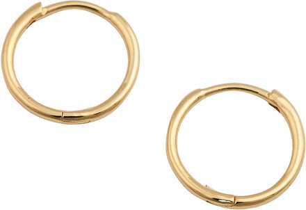 Beloved Small Hoops Gold Accessories Jewellery Earrings Hoops Gold Syster P