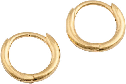 Mini Hoop Earrings Gold Accessories Jewellery Earrings Hoops Gull Syster P*Betinget Tilbud
