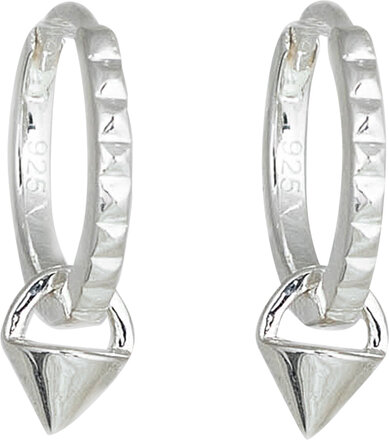 Mini C Hoops Silver Accessories Jewellery Earrings Hoops Silver Syster P