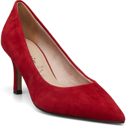 Women Court Sho Shoes Heels Pumps Classic Red Tamaris