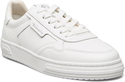 Women Lace-Up Low-top Sneakers White Tamaris