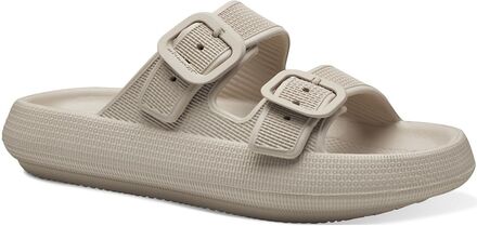Women Slides Shoes Summer Shoes Sandals Pool Sliders Cream Tamaris