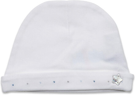 Tendresse Knit Cap Accessories Headwear Hats Baby Hats Hvit Tartine Et Chocolat*Betinget Tilbud