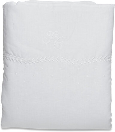 Linge D'antan Blanket Home Sleep Time Blankets & Quilts Hvit Tartine Et Chocolat*Betinget Tilbud
