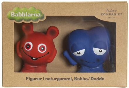 Babblarna, Natural Rubber, Bobbo/Doddo Toys Bath & Water Toys Bath Toys Multi/patterned Babblarna