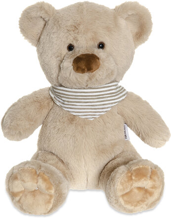 Malte Toys Soft Toys Teddy Bears Beige Teddykompaniet*Betinget Tilbud