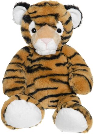 Teddy Wild Tiger Toys Soft Toys Stuffed Animals Beige Teddykompaniet