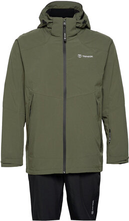 Hurricane Xp Set M Sport Rainwear Rain Coats Green Tenson