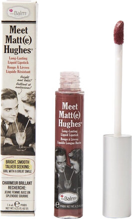 Meet Matt Hughes Charming Lipgloss Sminke Rosa The Balm*Betinget Tilbud