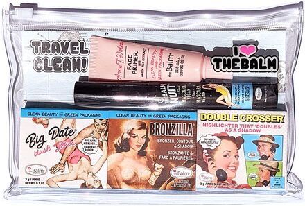 Clean & Green Travel Kit Makeupset Smink Nude The Balm