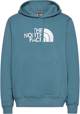 M Drew Peak Pullover Hoodie - Eu Hettegenser Genser Blå The North Face*Betinget Tilbud