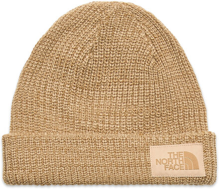 Salty Lined Beanie Accessories Headwear Hats Beige The North Face*Betinget Tilbud