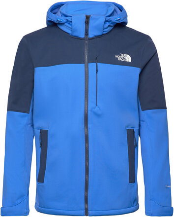 M Diablo Softshell Detachable Hood Outerwear Sport Jackets Blå The North Face*Betinget Tilbud