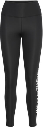 W Flex High Rise 7/8 Tight Lines Graphic Bottoms Running-training Tights Black The North Face