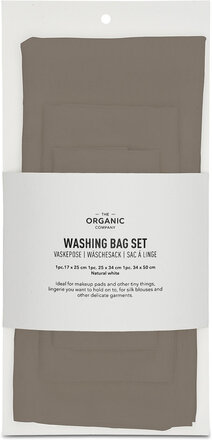 Washing Bag Set Home Kitchen Dishes & Cleaning Laundry Beige The Organic Company