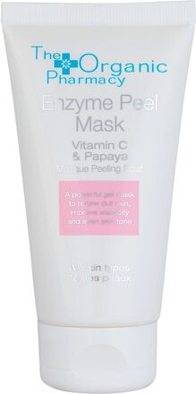 Enzyme Peel Mask With Vitamin C & Papaya Peeling Ansiktsvård Smink Nude The Organic Pharmacy