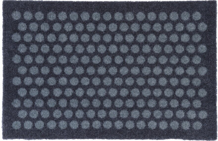 Floormat Polyamide, 60X40 Cm, Dot Design Home Textiles Rugs & Carpets Door Mats Grå Tica Copenhagen*Betinget Tilbud